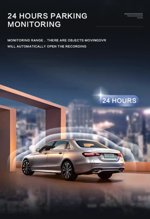 Car Dashcam 1080p (+32GB CARD) HD 2-Lens Car Camera with Night Vision & DVR